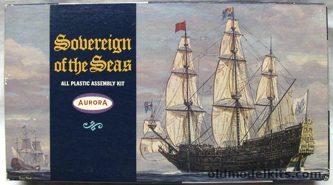 Aurora 1/260 Sovereign of the Seas, 434-250 plastic model kit